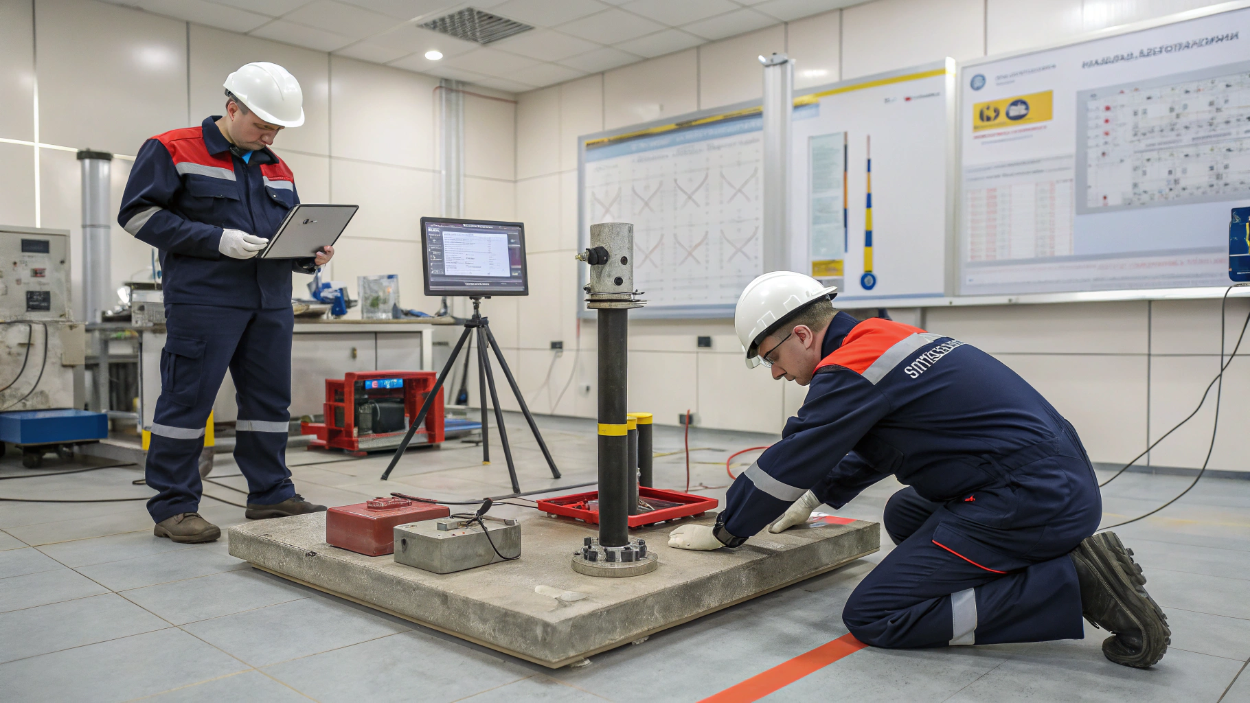 Испытания строительных конструкций